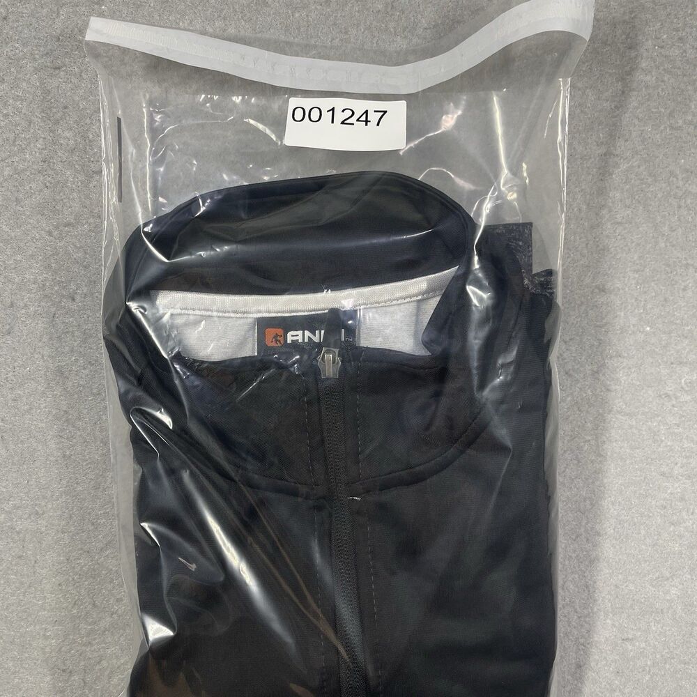 AND1 Track Jacket Mens Large Black Gray Colorblock Full Zip Athletic Basketball - Picture 10 of 10
